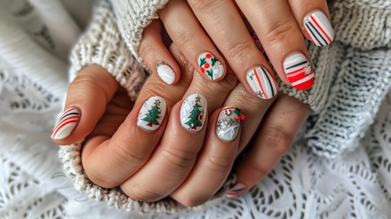 Festive Nail Art