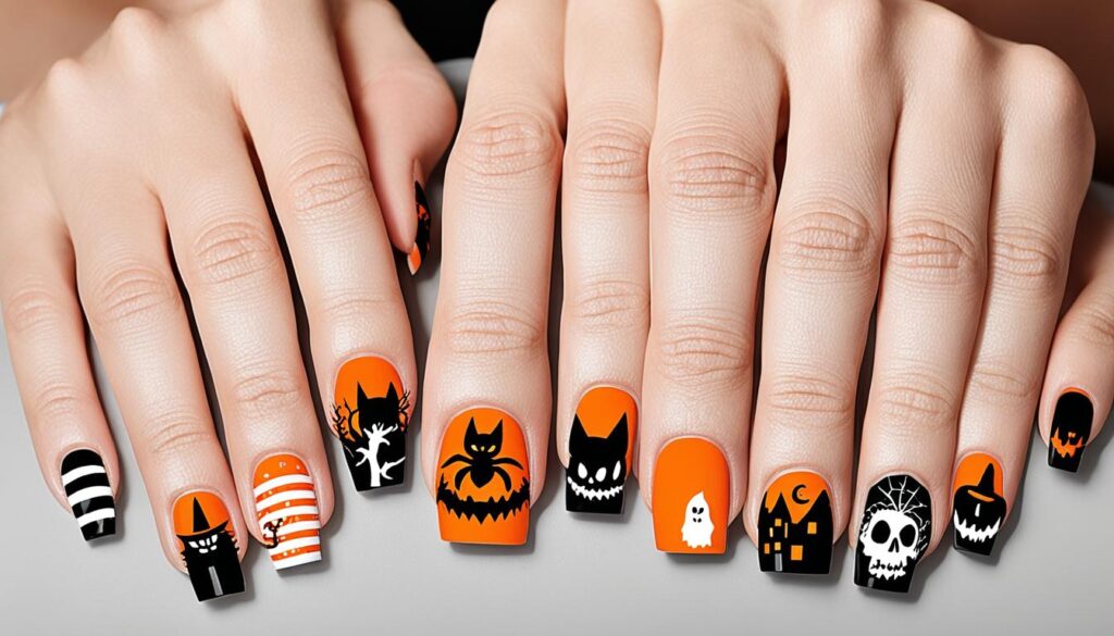 halloween nails