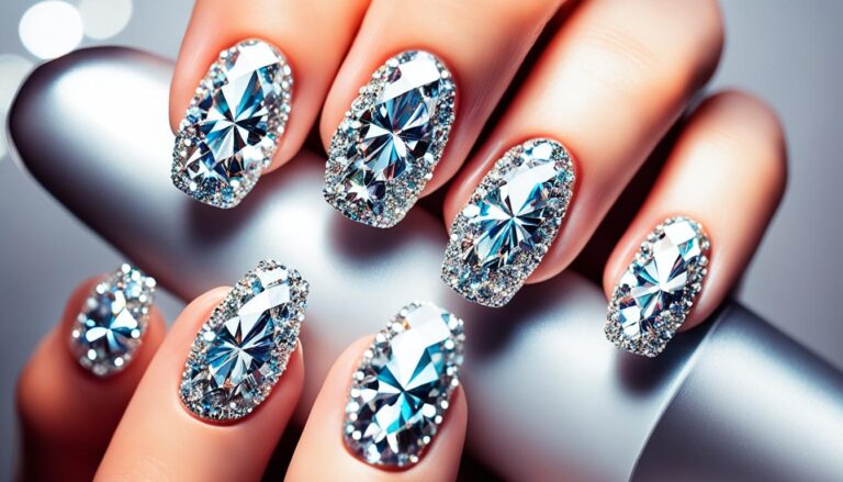 Sparkle with Style: Diamond Nails for Glamorous Looks