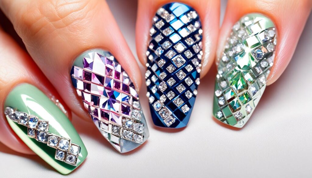 Sparkle with Style: Diamond Nails for Glamorous Looks